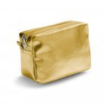 LOREN. Bolsa multiusos em PVC - Dourado satinado