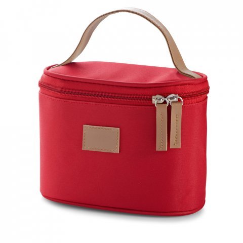 CROWE. Bolsa de cosm&eacute;ticos - Vermelho