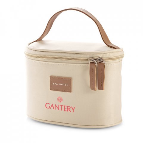 CROWE. Bolsa de cosm&eacute;ticos - Bege