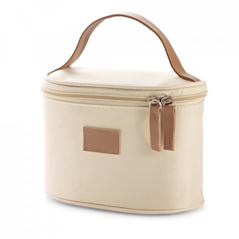 CROWE. Bolsa de cosm&eacute;ticos - Bege