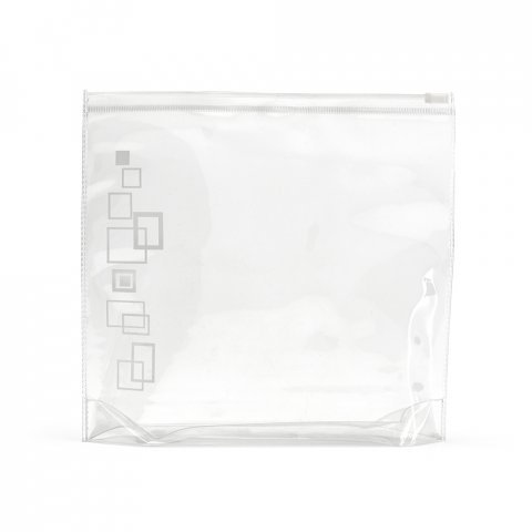 VALENTINA. Bolsa de cosm&eacute;ticos herm&eacute;tica em PVC - Branco