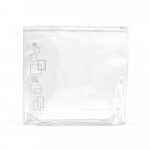 VALENTINA. Bolsa de cosm&eacute;ticos herm&eacute;tica em PVC - Branco