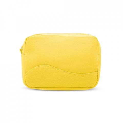 MARIE. Bolsa multiusos pessoal em microfibra - Amarelo