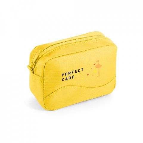 MARIE. Bolsa multiusos pessoal em microfibra - Amarelo