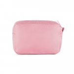 MARIE. Bolsa multiusos pessoal em microfibra - Rosa claro