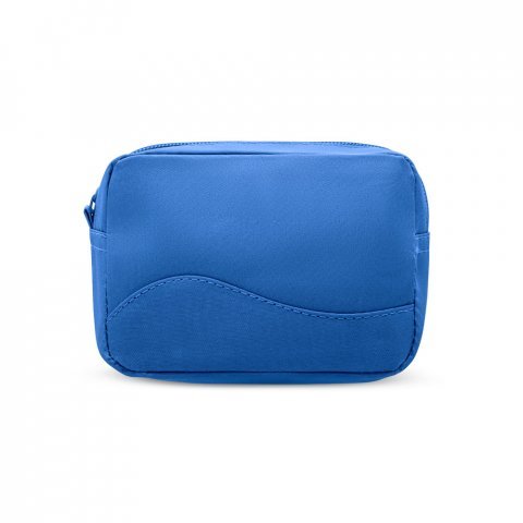 MARIE. Bolsa multiusos pessoal em microfibra - Azul royal