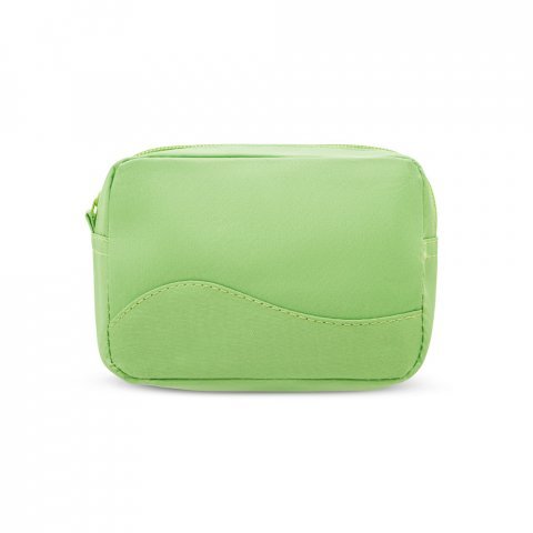 MARIE. Bolsa multiusos pessoal em microfibra - Verde claro