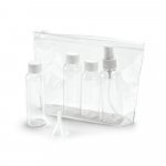 DENIRO. Bolsa de cosm&eacute;ticos herm&eacute;tica em PVC - Transparente