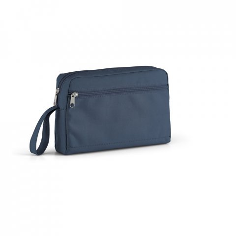 COTIA. Bolsa de com&eacute;sticos em 300D - Azul