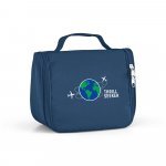 WILLIS. Bolsa de com&eacute;sticos em microfibra - Azul