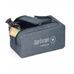 WAYNE. Bolsa de cosm&eacute;sticos em 600D - Azul