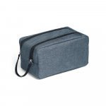 WAYNE. Bolsa de cosm&eacute;sticos em 600D - Azul