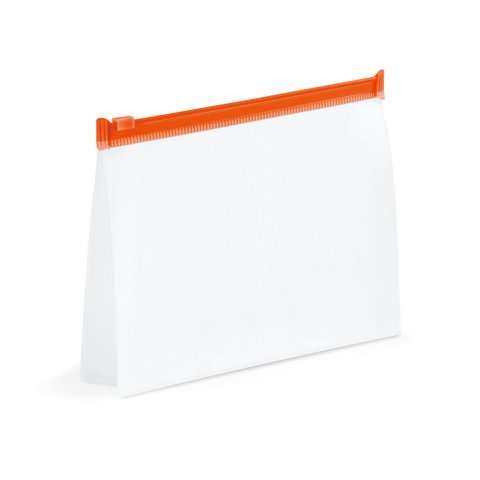 MARGOT. Bolsa herm&eacute;tica em EVA - Laranja