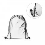 SYROS. Sacola tipo mochila em poli&eacute;ster (200 g/m&sup2;)