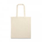 BONDI. Sacola 100% algod&atilde;o (140 g/m&sup2;) - Natural claro