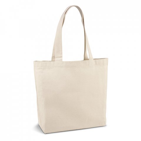 MARVAY. Sacola 100% algod&atilde;o (180 g/m&sup2;) - Natural claro