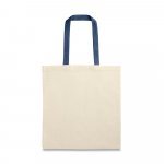 KOLONAKI. Sacola 100% algod&atilde;o (140 g/m&sup2;) - Azul