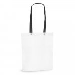 WOODBURY. Sacola em non-woven (80 g/m&sup2;) - Preto