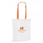 WOODBURY. Sacola em non-woven (80 g/m&sup2;) - Laranja