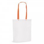 WOODBURY. Sacola em non-woven (80 g/m&sup2;) - Laranja