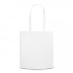 CANARY. Sacola em non-woven (80 g/m&sup2;) termo-selada - Branco