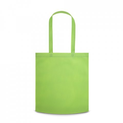 CANARY. Sacola em non-woven (80 g/m&sup2;) termo-selada - Verde claro