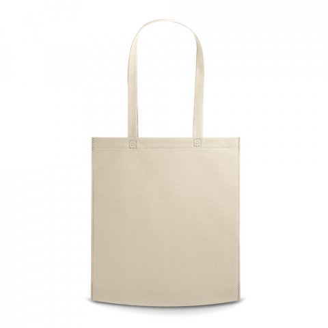 CANARY. Sacola em non-woven (80 g/m&sup2;) termo-selada - Bege