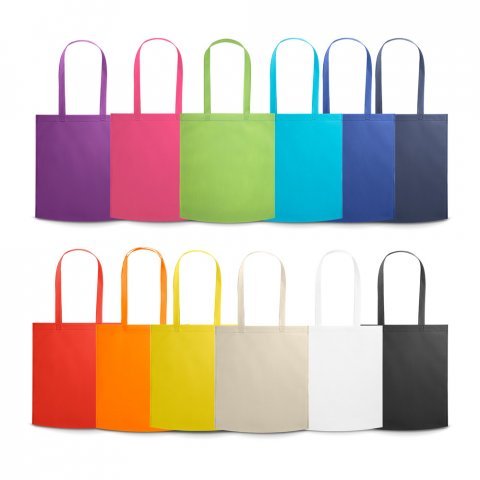 CANARY. Sacola em non-woven (80 g/m&sup2;) termo-selada