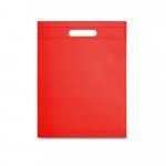ROTERDAM. Sacola em non-woven (80 g/m&sup2;) - Vermelho