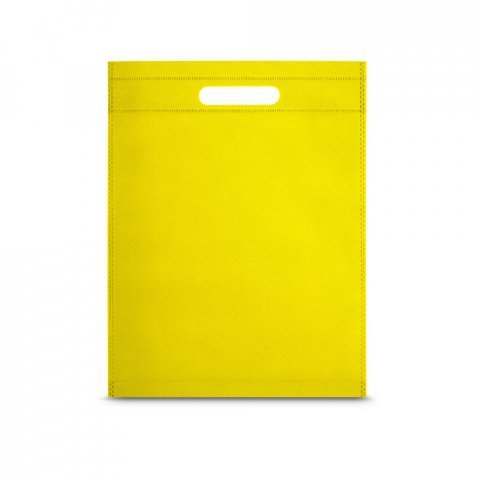 ROTERDAM. Sacola em non-woven (80 g/m&sup2;) - Amarelo