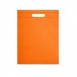 ROTERDAM. Sacola em non-woven (80 g/m&sup2;) - Laranja
