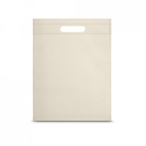 ROTERDAM. Sacola em non-woven (80 g/m&sup2;) - Bege