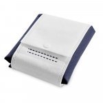 COVENT. Sacola dobr&aacute;vel em non-woven (80 g/m&sup2;) - Azul