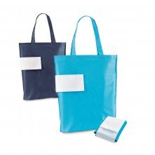 COVENT. Sacola dobr&aacute;vel em non-woven (80 g/m&sup2;)