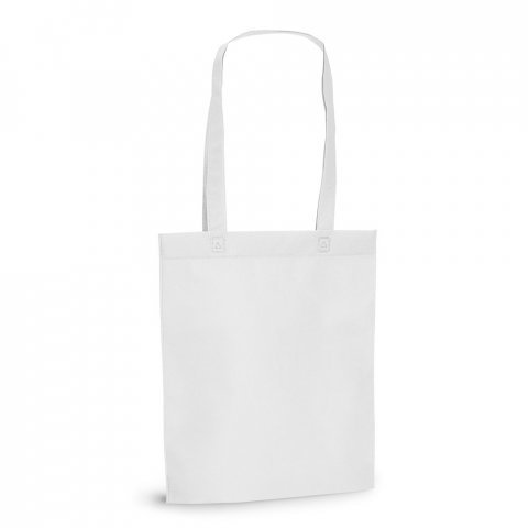 MACY. Sacola em non-woven (80 g/m&sup2;) - Branco