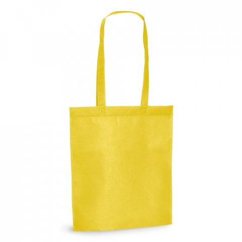 MACY. Sacola em non-woven (80 g/m&sup2;) - Amarelo