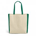 BAZAR. Sacola 100% algod&atilde;o (140 g/m&sup2;) - Verde