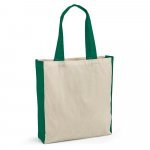 BAZAR. Sacola 100% algod&atilde;o (140 g/m&sup2;) - Verde