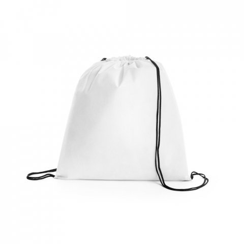 BOXP. Sacola tipo mochila em non-woven (80 g/m&sup2;) - Branco