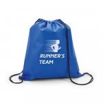 BOXP. Sacola tipo mochila em non-woven (80 g/m&sup2;) - Azul royal