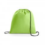 BOXP. Sacola tipo mochila em non-woven (80 g/m&sup2;) - Verde claro