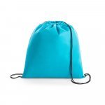 BOXP. Sacola tipo mochila em non-woven (80 g/m&sup2;) - Azul claro