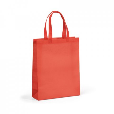 DALE. Sacola non-woven (80 g/m&sup2;) - Vermelho