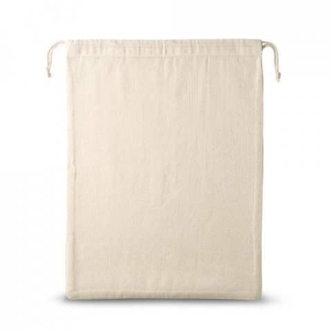 NAPOLI. Sacola 100% algod&atilde;o (120 g/m&sup2;) - Natural claro