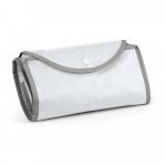PERTINA. Sacola dobr&aacute;vel em non-woven (80 g/m&sup2;) - Branco