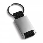 GRIPITCH. Chaveiros em metal e em webbing - Preto