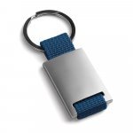 GRIPITCH. Chaveiros em metal e em webbing - Azul