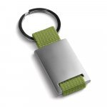 GRIPITCH. Chaveiros em metal e em webbing - Verde claro