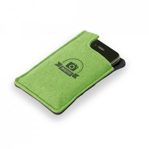 93254. Bolsa para celular - Verde claro
