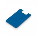 BELL. Porta cart&otilde;es para celular em PVC - Azul royal